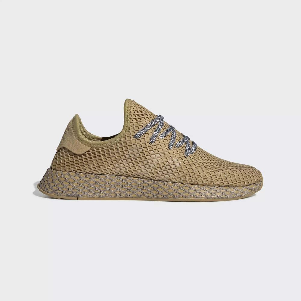 Adidas Deerupt Runner Tenis Beige Para Hombre (MX-49524)